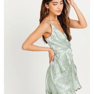 Altr’d State Autumn Slip Dress Ivory Size L